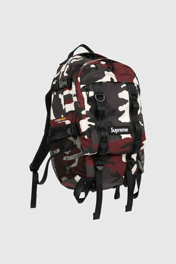 Supreme Backpack (SS26) - Red Camo