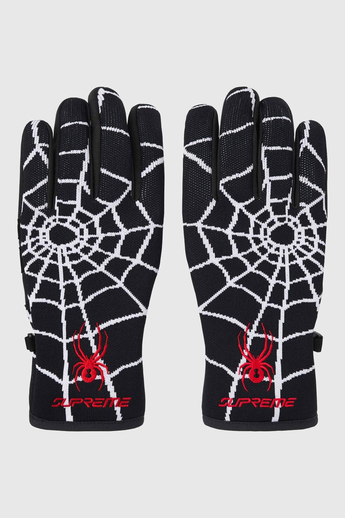 Supreme Spyder Gloves Black