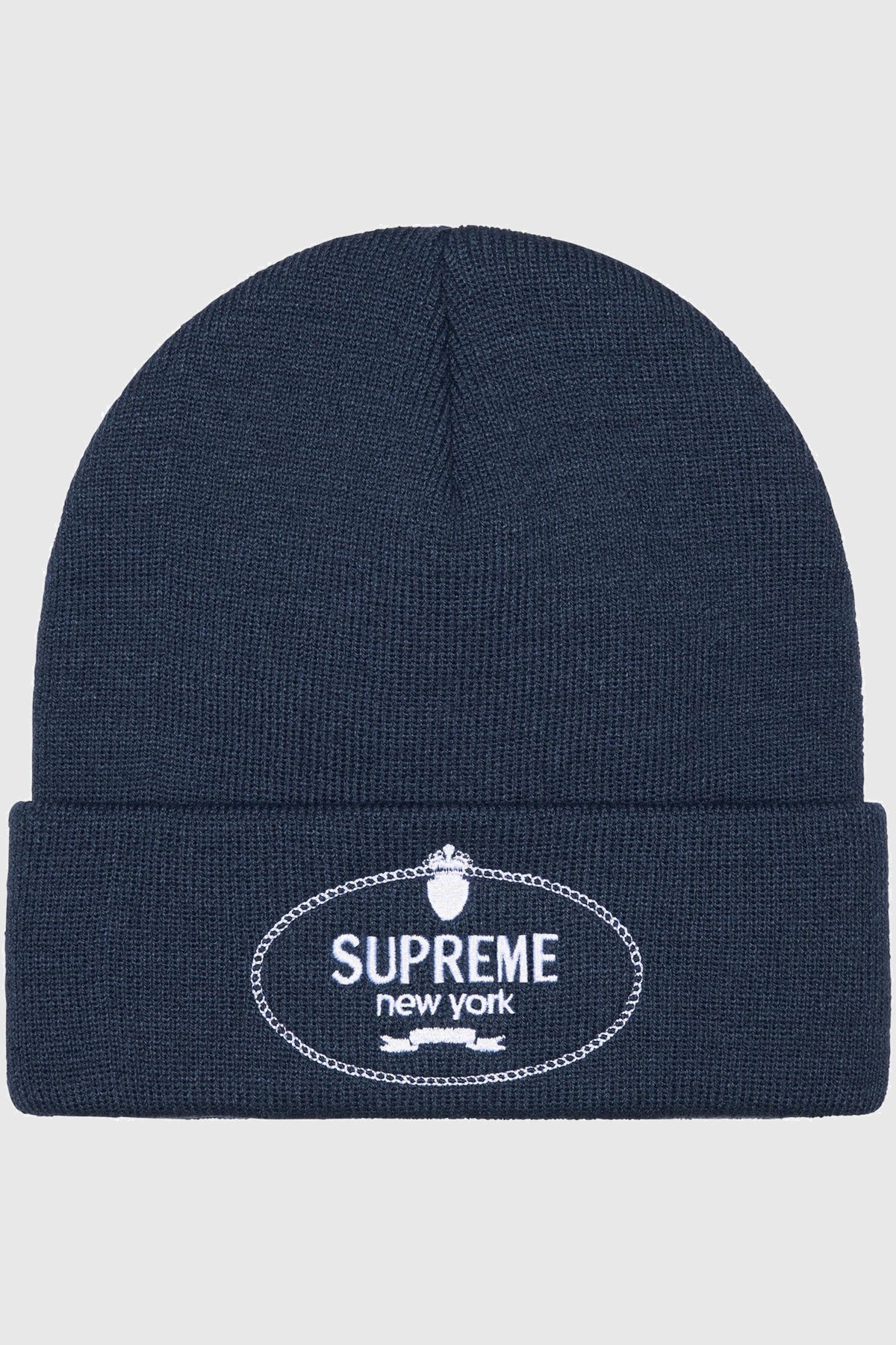 Supreme Crest Beanie - Navy