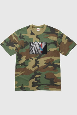 Supreme Supreme®/Spider-Man Tee (SS26) - Woodland Camo