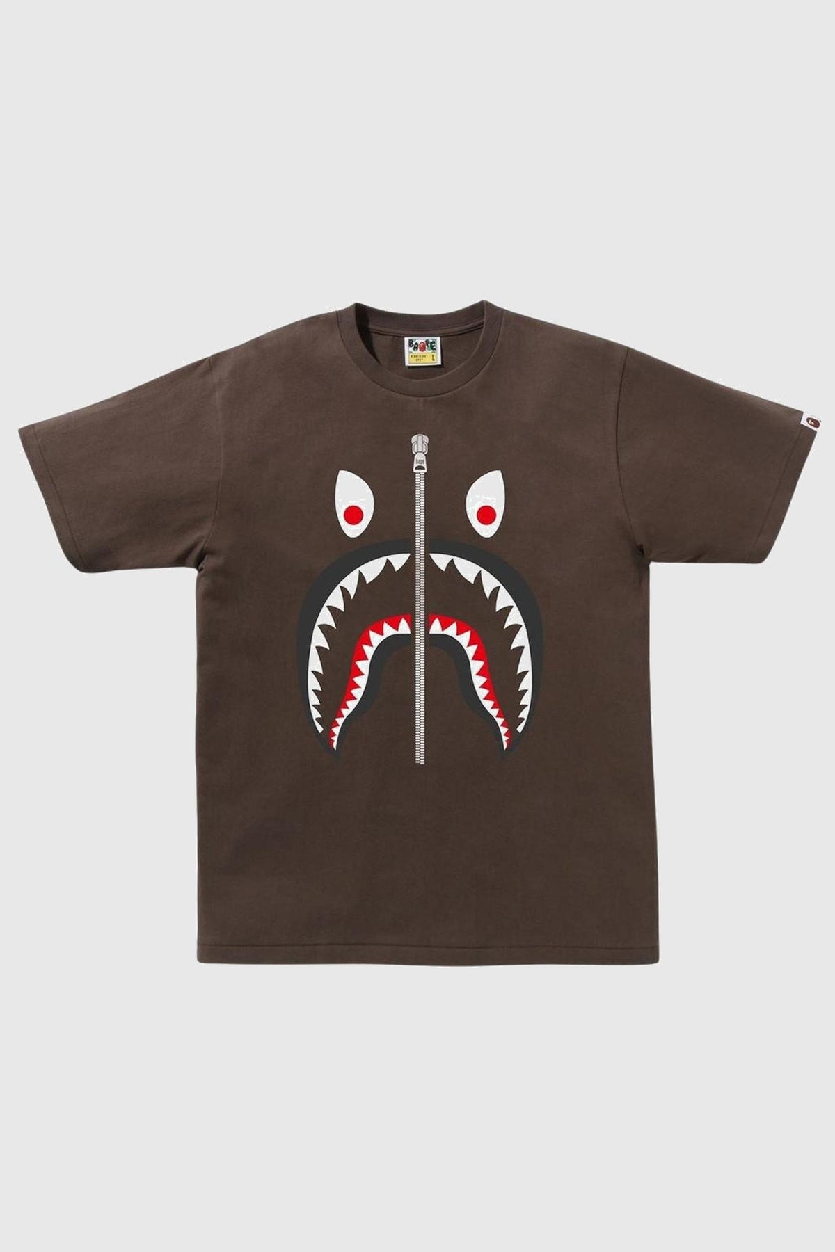 BAPE Mad Shark Tee Brown