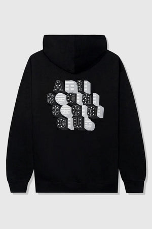 Anti Social Social Club Sign Me Up Hoodie Black