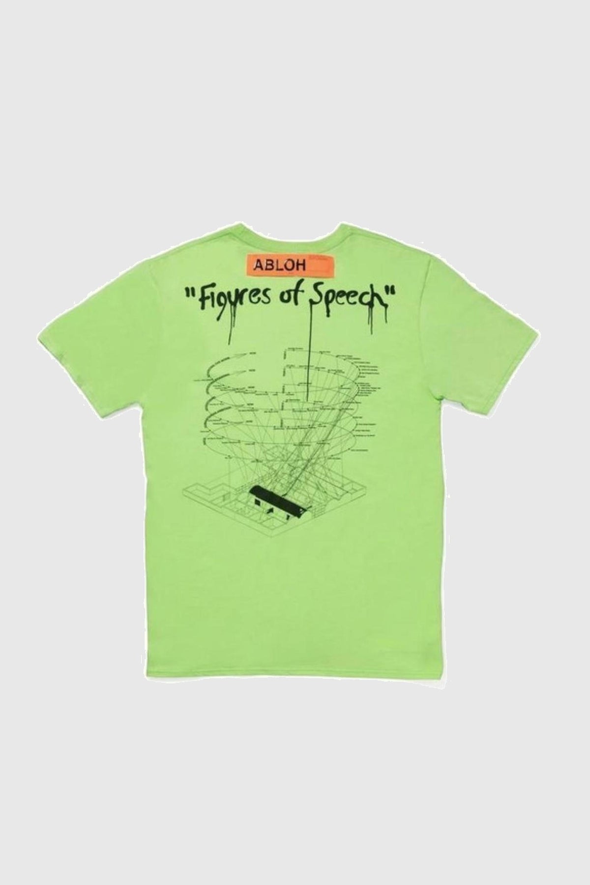 Virgil Abloh x MCA Figures of Speech FOS Tee Green