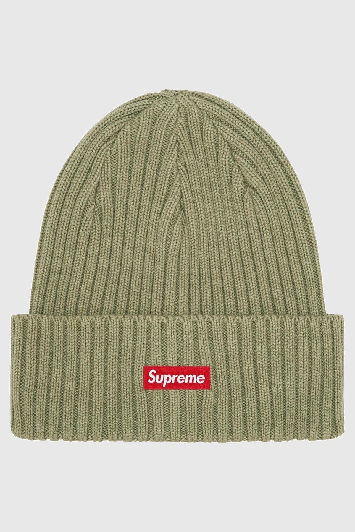 Supreme Overdyed Beanie Dusty Olive