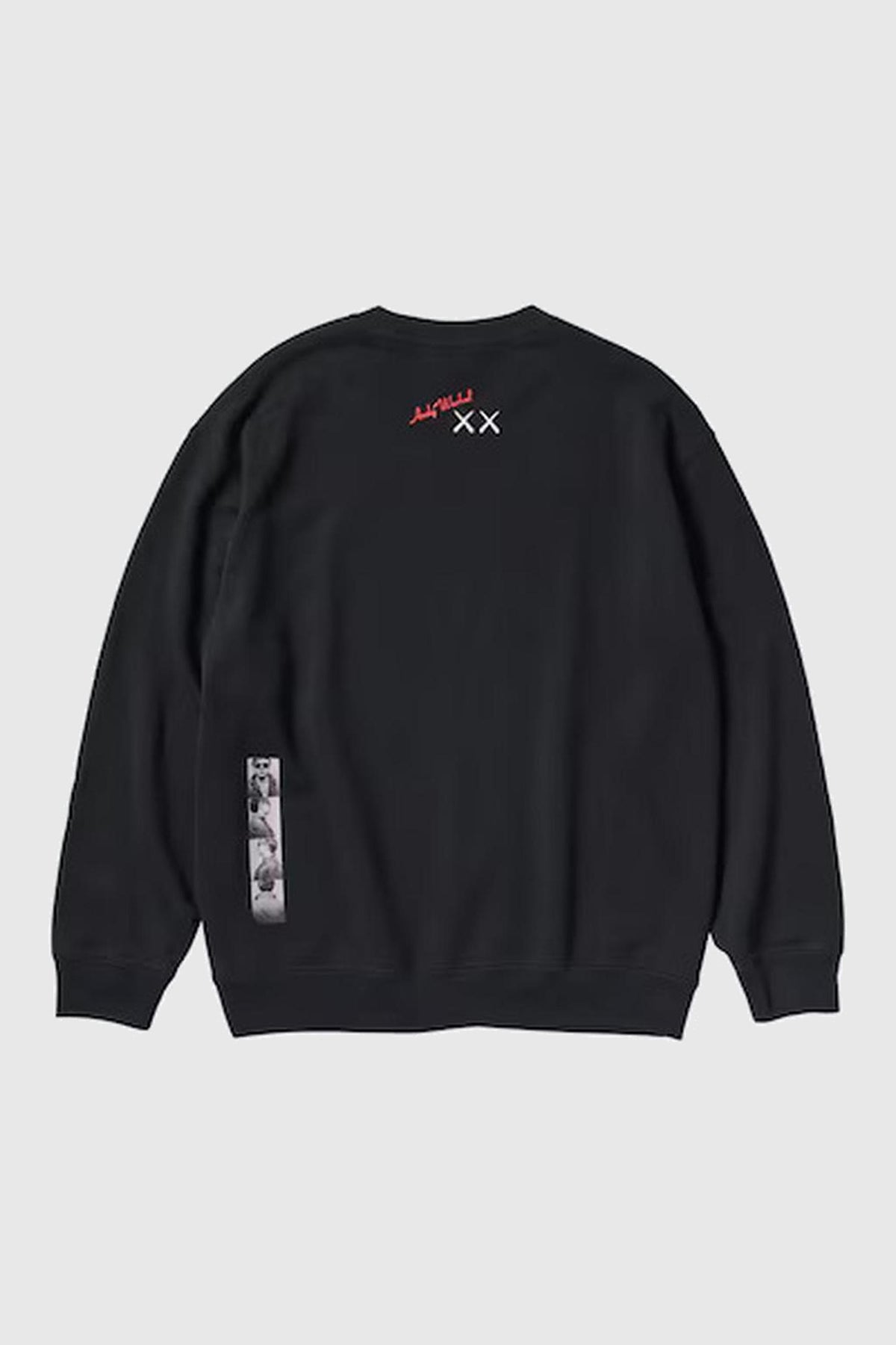 KAWS x Uniqlo + Warhol Graphic Sweatshirt Black