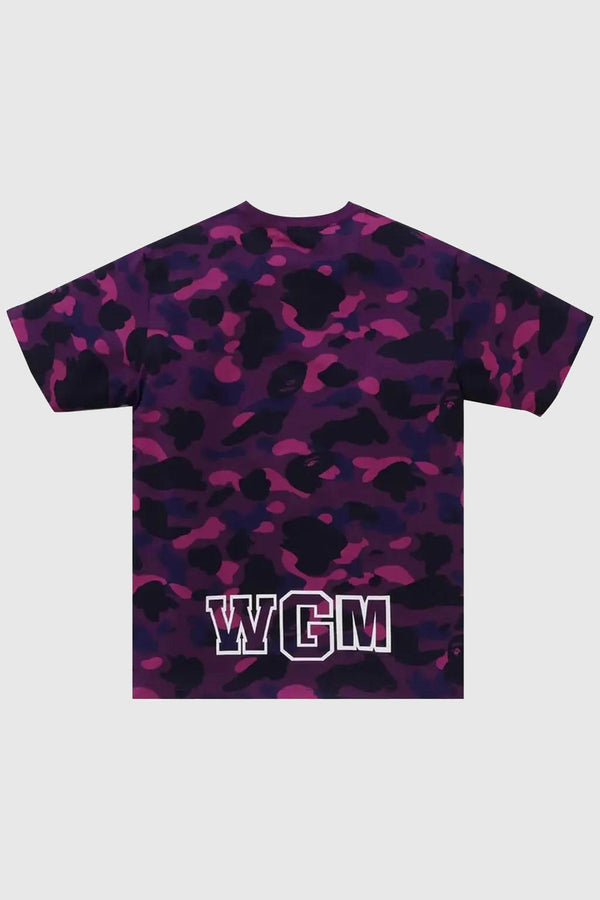 BAPE Color Camo Shark Tee Purple