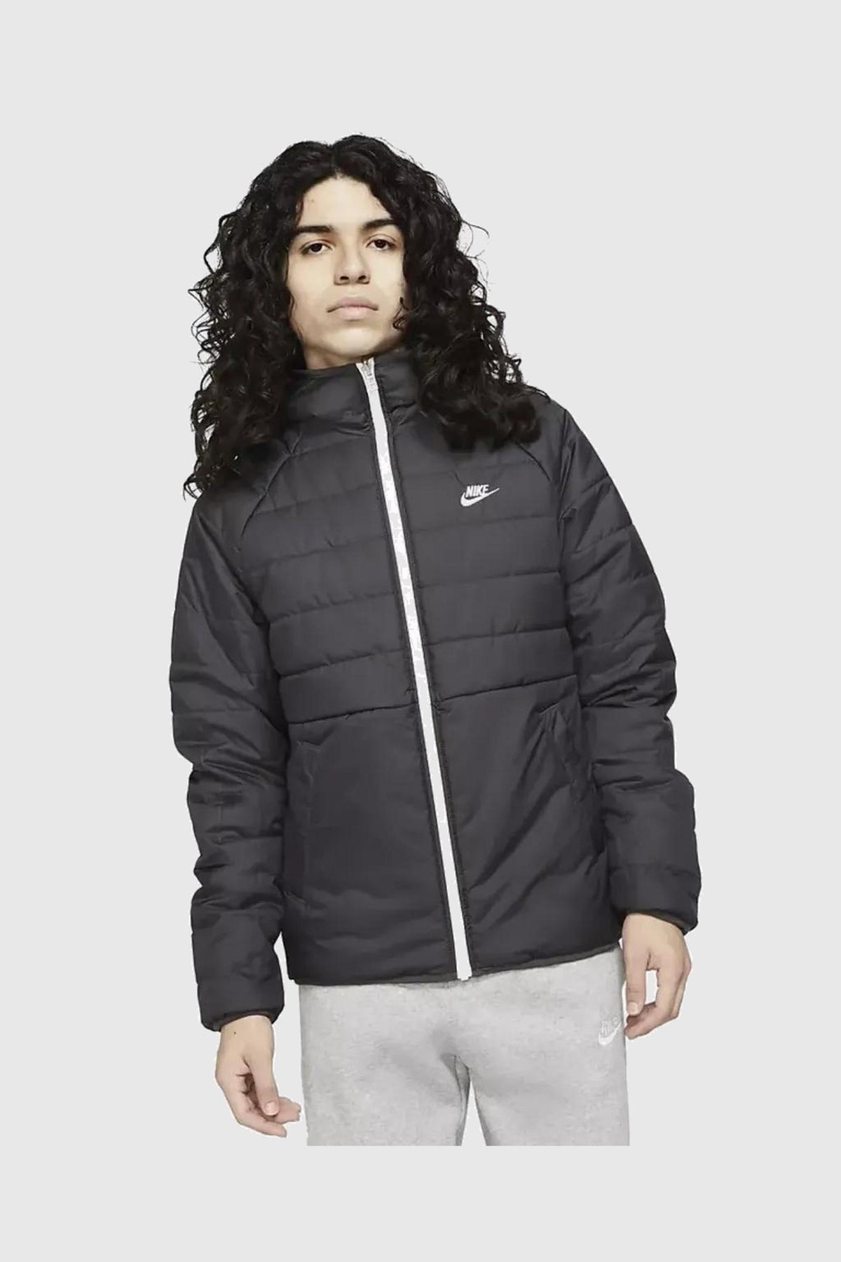 Nike Reversible Therma-Fit Legacy Hooded Jacket Black
