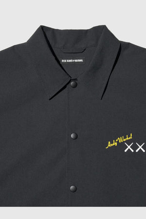 KAWS x Uniqlo Warhol Coach Jacket Black
