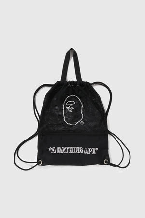 BAPE Tokyo Exclusive Mesh Backpack Black