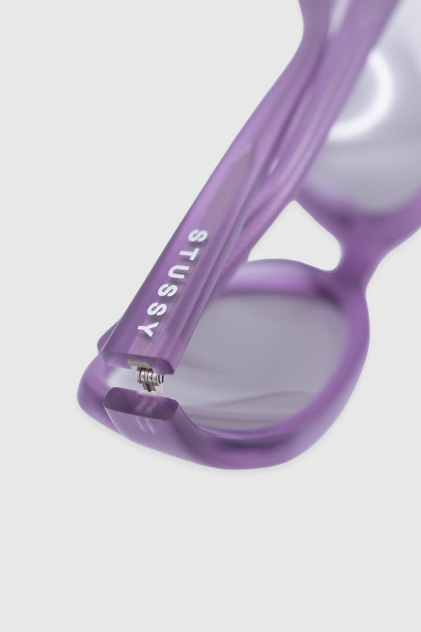 Stussy Rome Sunglasses - Matte Purple