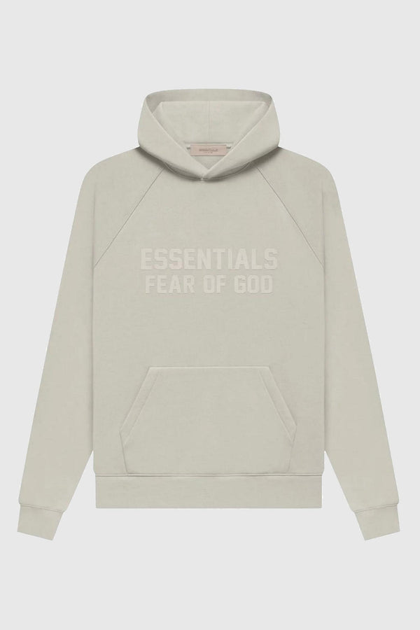 Fear of God Essentials Hoodie Smoke