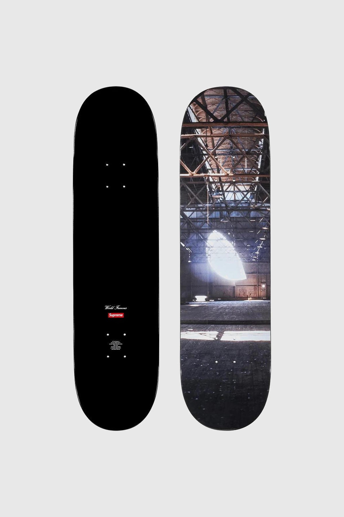 Supreme Day's End Skate Deck Black