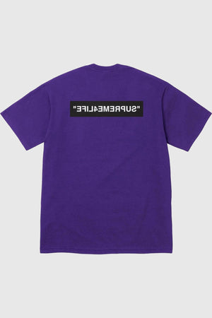 Supreme 4 Life Tee Purple