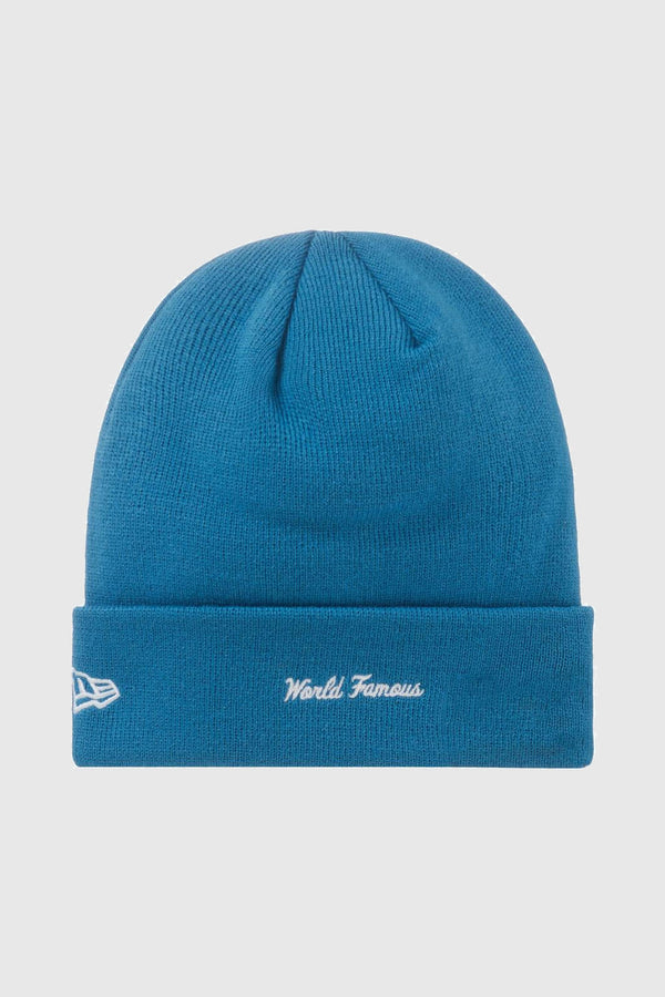 Supreme New Era Box Logo Beanie (FW22) Blue