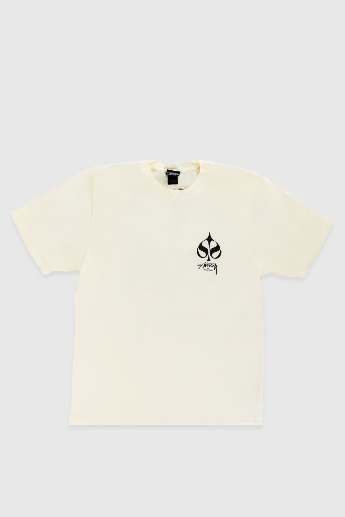 Stussy Spade Tee Pigment Dyed - Natural