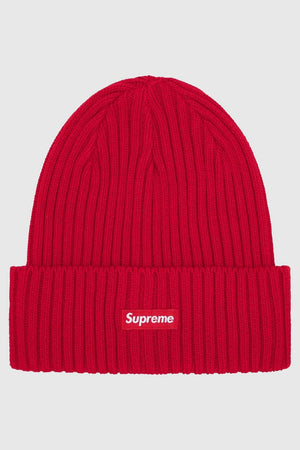 Supreme Overdyed Beanie Red