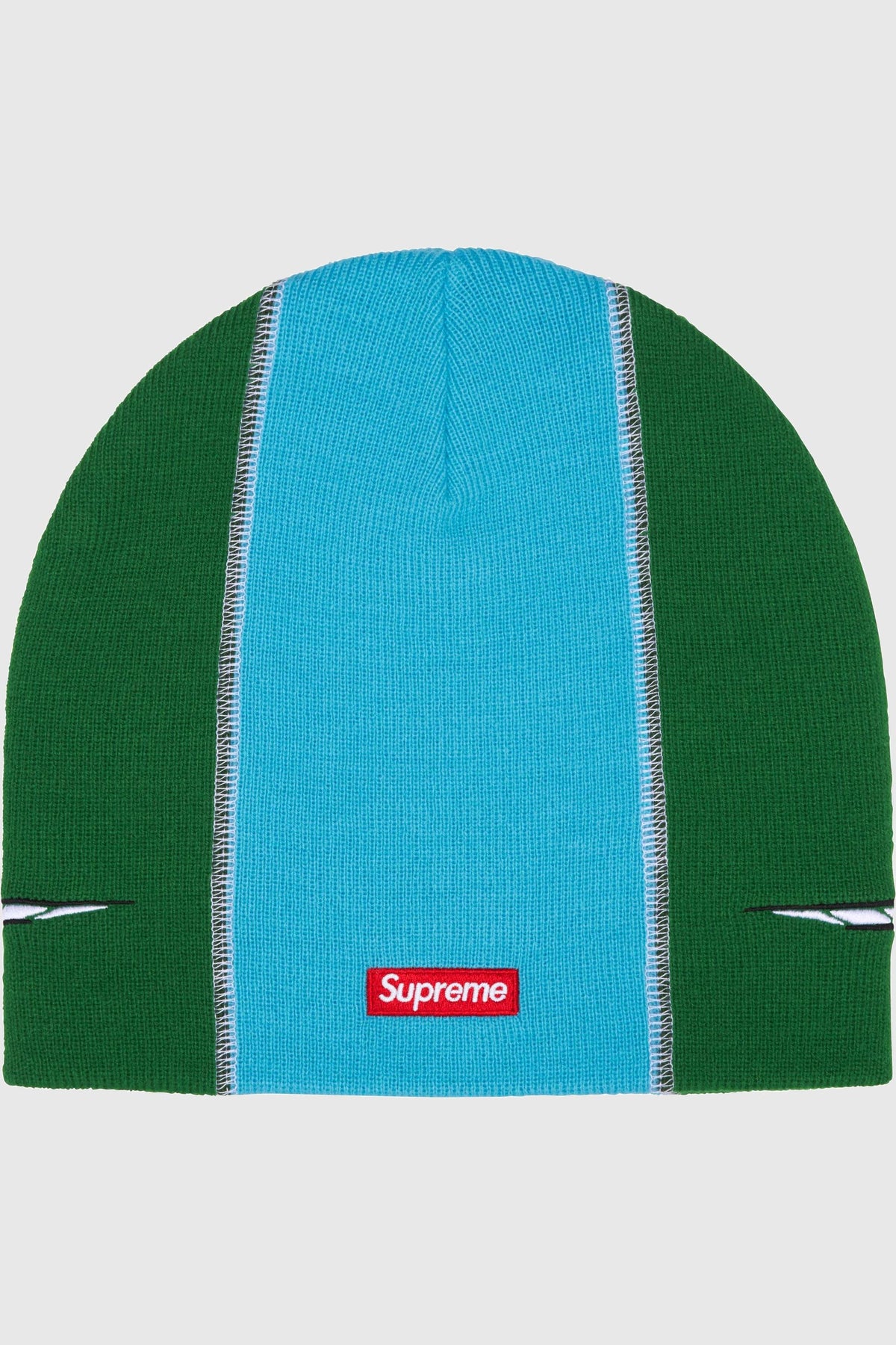 Supreme Supreme Racing Panel Beanie (SS25) - Light Blue