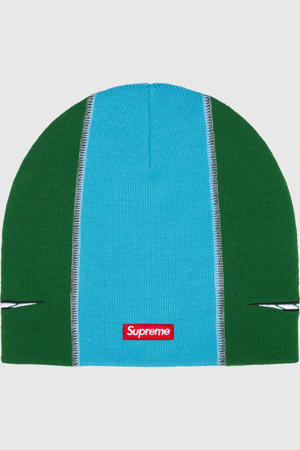 Supreme Supreme Racing Panel Beanie (SS25) - Light Blue