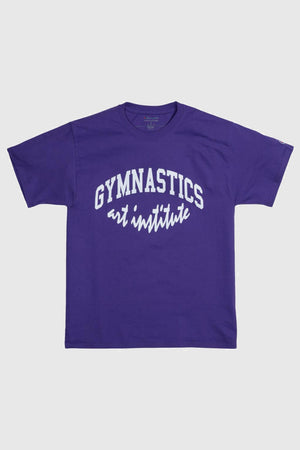 Virgil Abloh Brooklyn Museum Gymnastics Art Institute T-shirt Purple