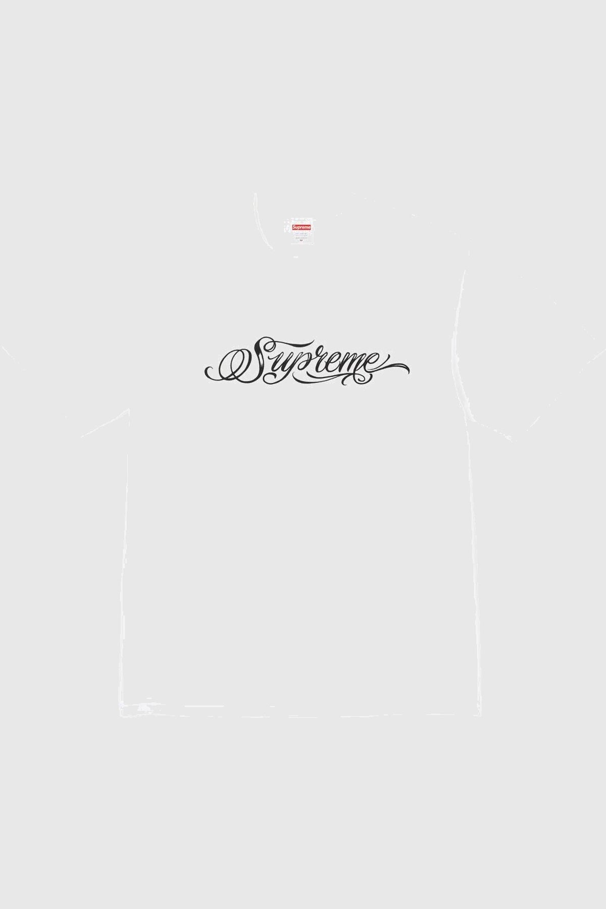 Supreme Script Tee White