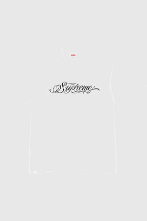 Supreme Script Tee White