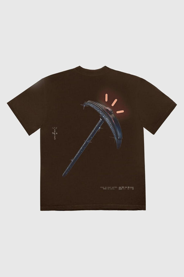 Travis Scott Astro Diamond Jack T-Shirt Brown