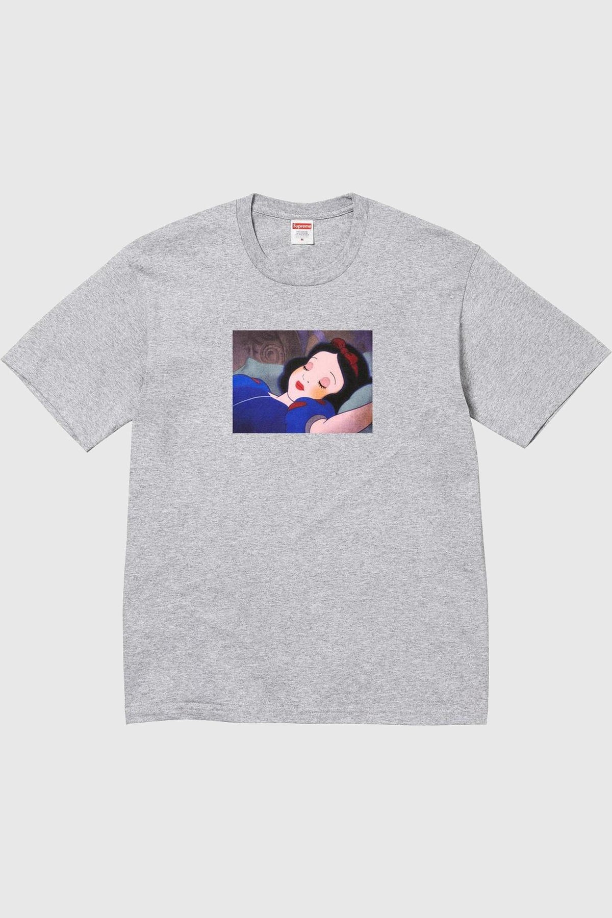 Supreme Snow White Tee Grey
