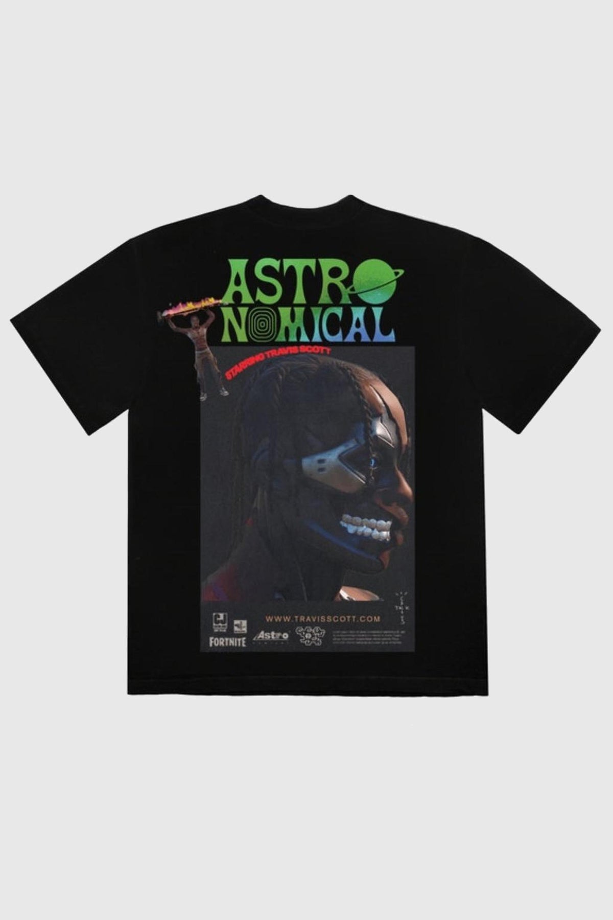 Travis Scott Sicko Event II T-Shirt Black
