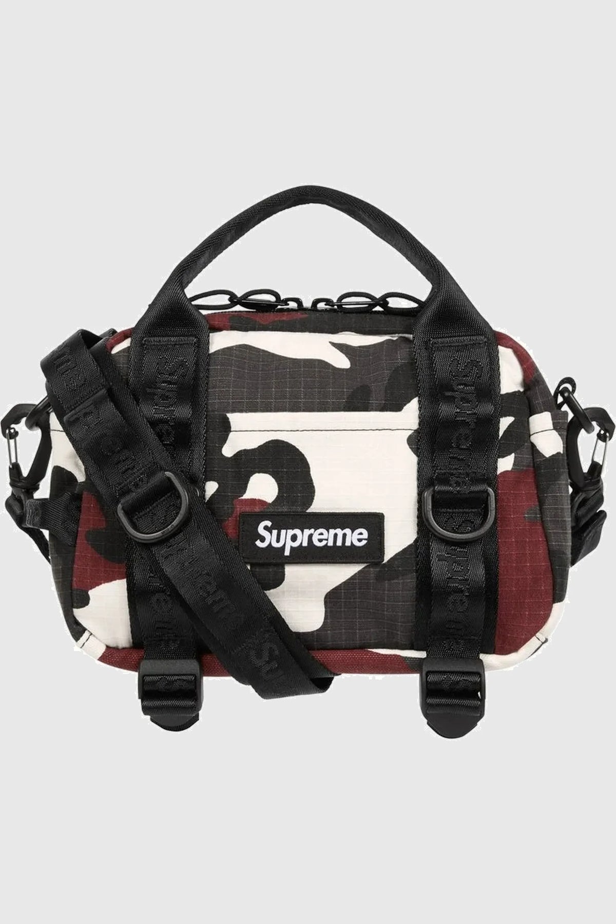 Supreme Mini Duffle Bag (SS26) - Red Camo