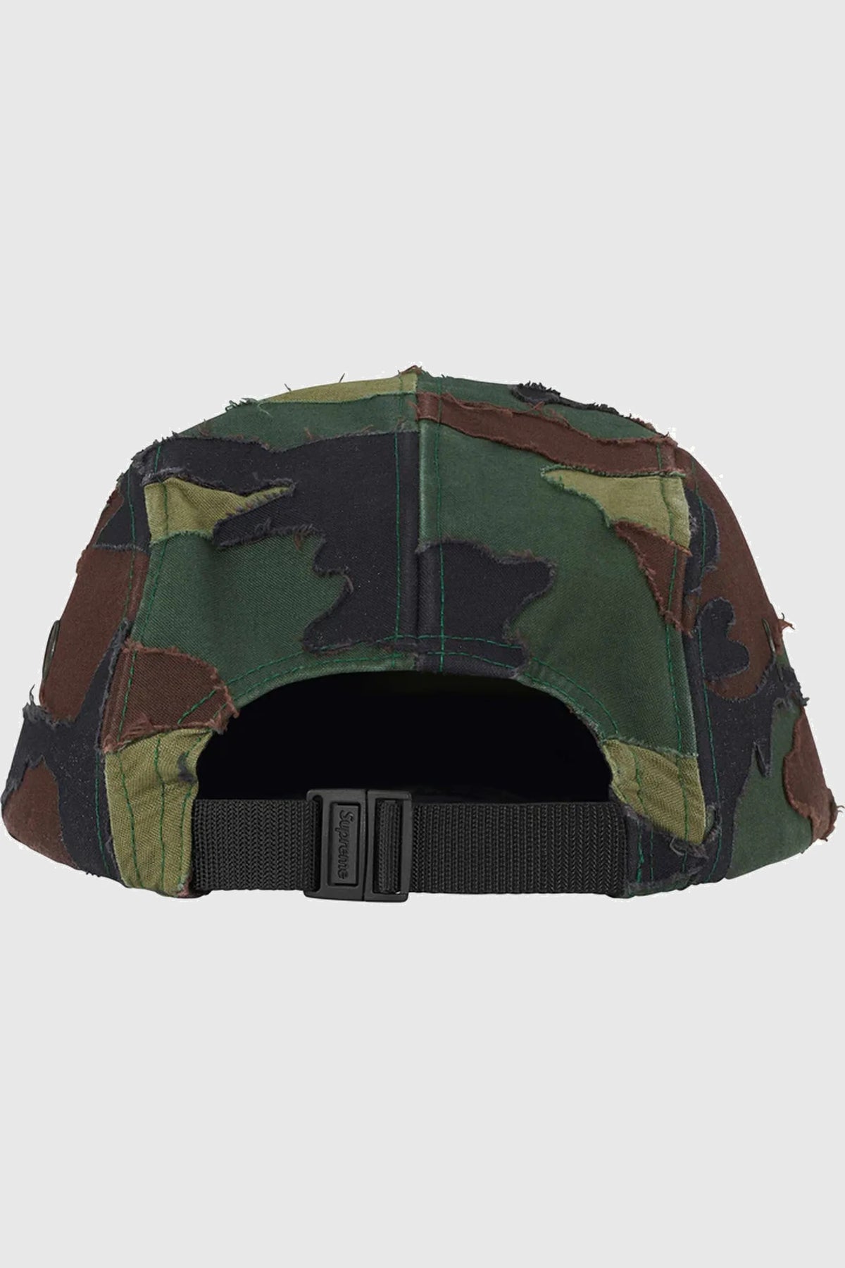 Supreme Layered Camo Camp Cap - Woodland Camo