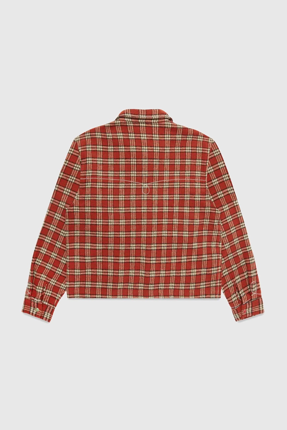 Fugazi Stone Snap Flannel Red