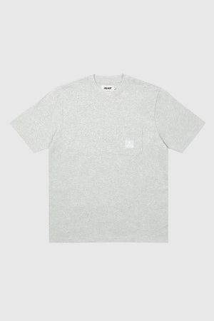 Palace Patch Pocket T-shirt Grey Marl