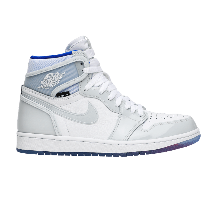 JORDAN 1 RETRO HIGH ZOOM WHITE RACER BLUE - CK6637-104