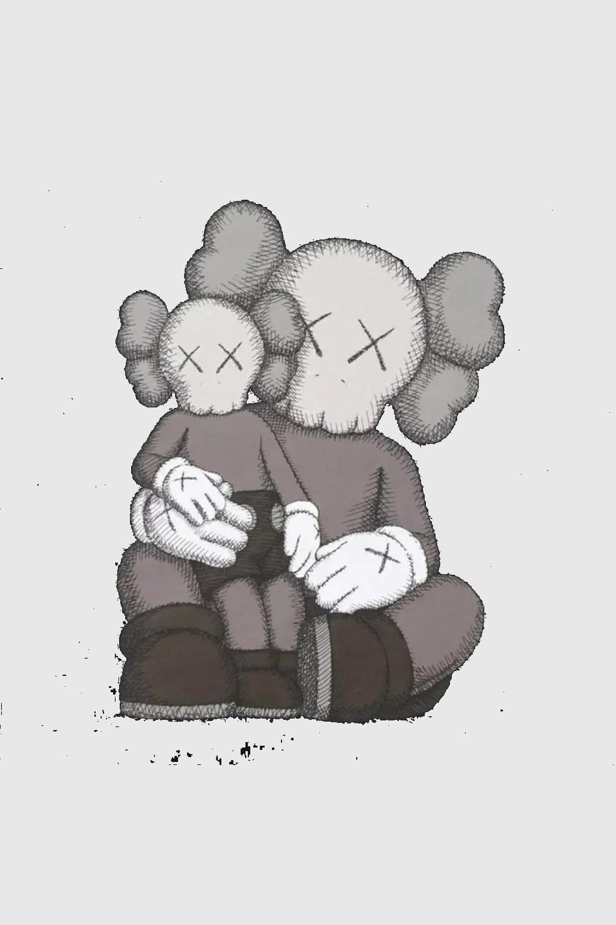 KAWS x Uniqlo UT Short Sleeve Graphic T-shirt Black