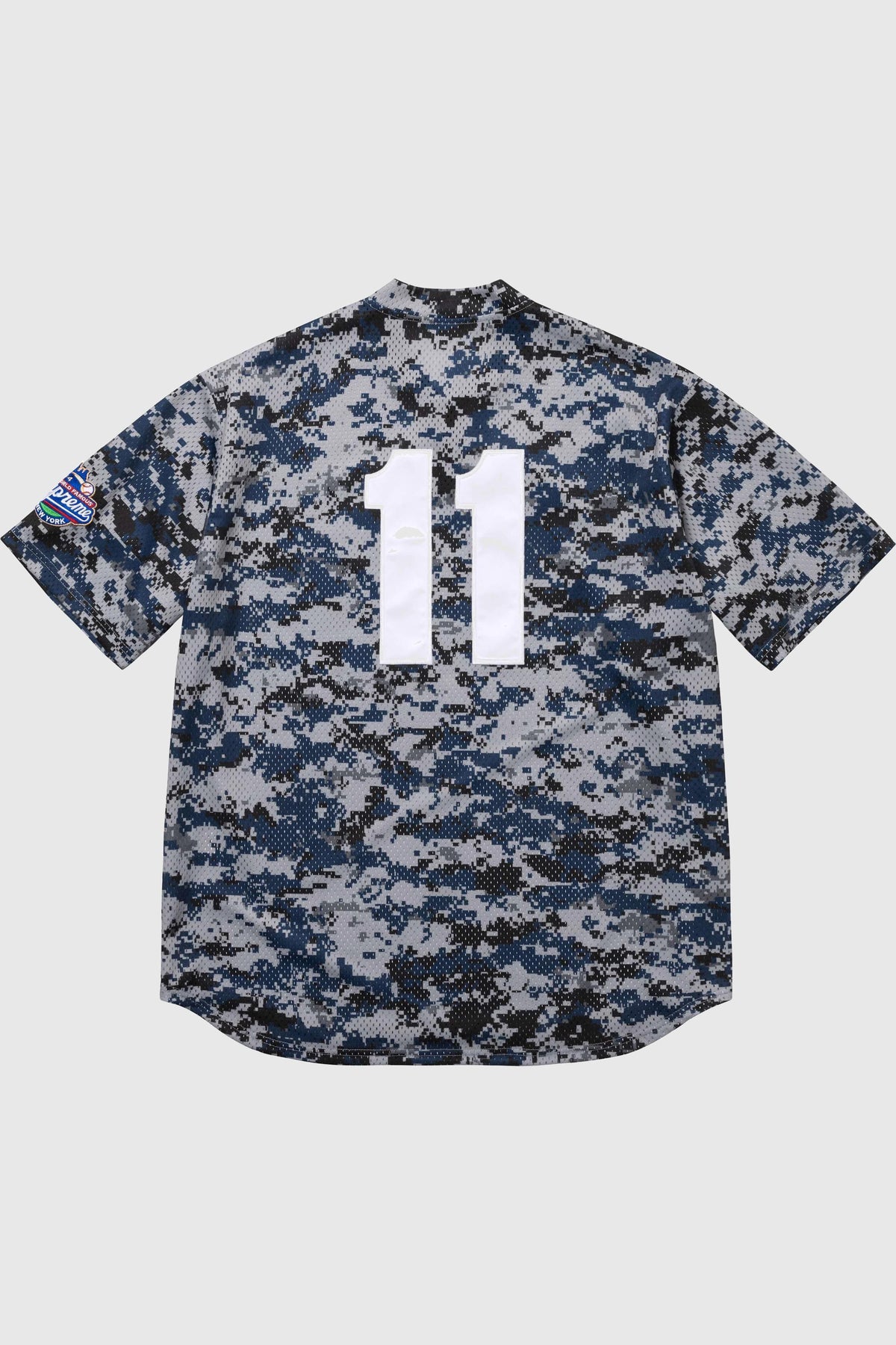 Supreme S Logo Baseball Henley (SS25) - Digi Camo