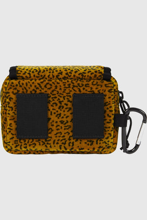 Supreme Supreme Velvet Mini Pouch (SS25) - Tan Leopard