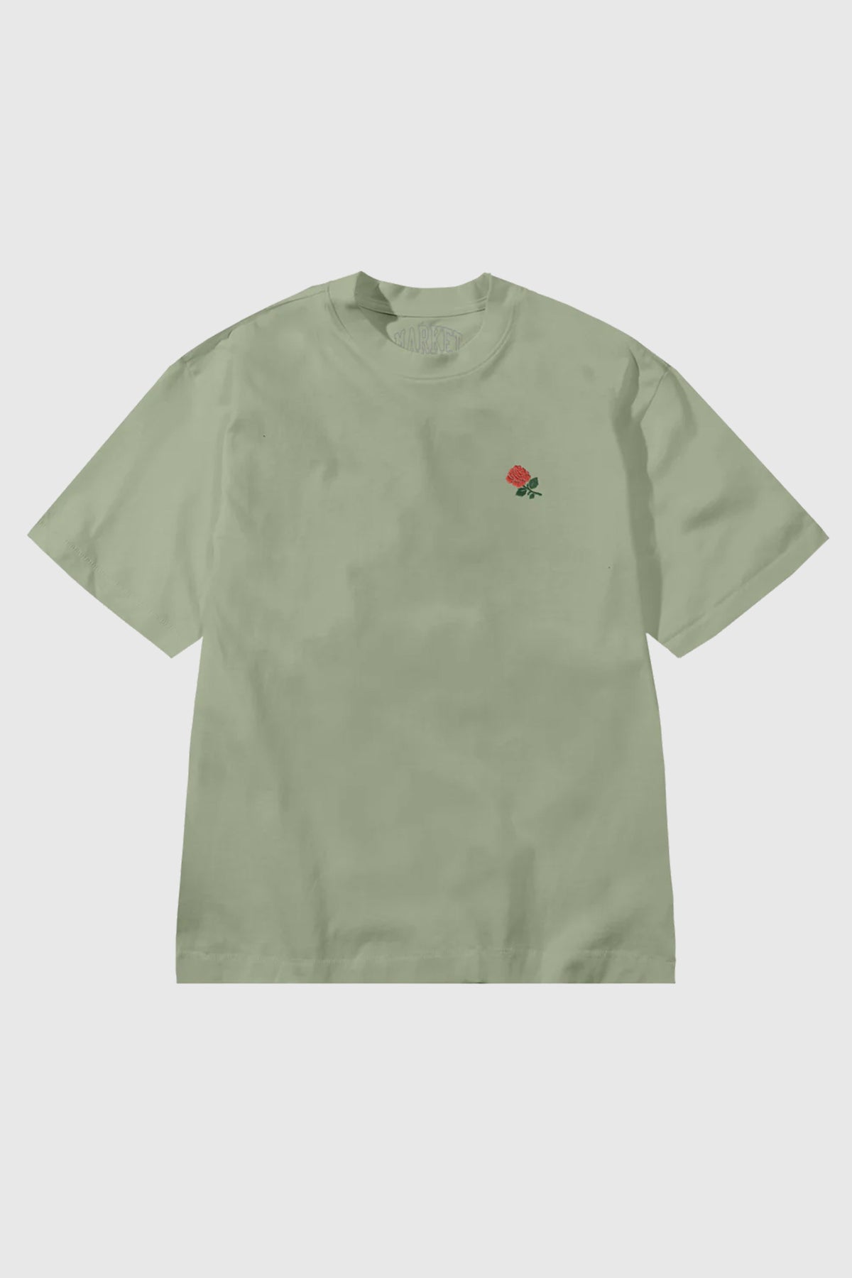 Market Thank You Rose T-Shirt - Kelp