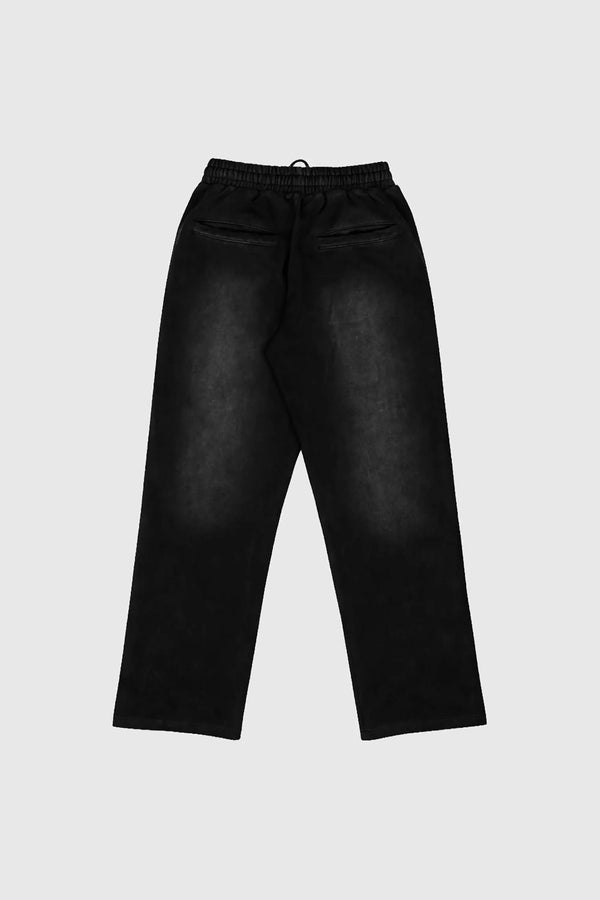 Common Hype Pearled Star Sweatpants - Black