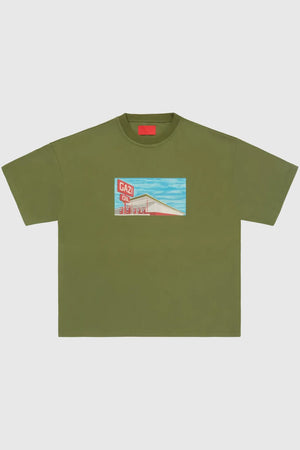 Fugazi Gazi Oil Tee Olive