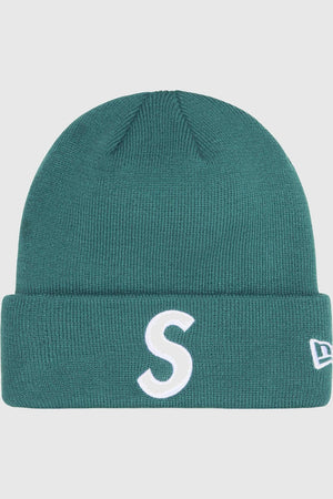 Supreme New Era S Logo Beanie Pine