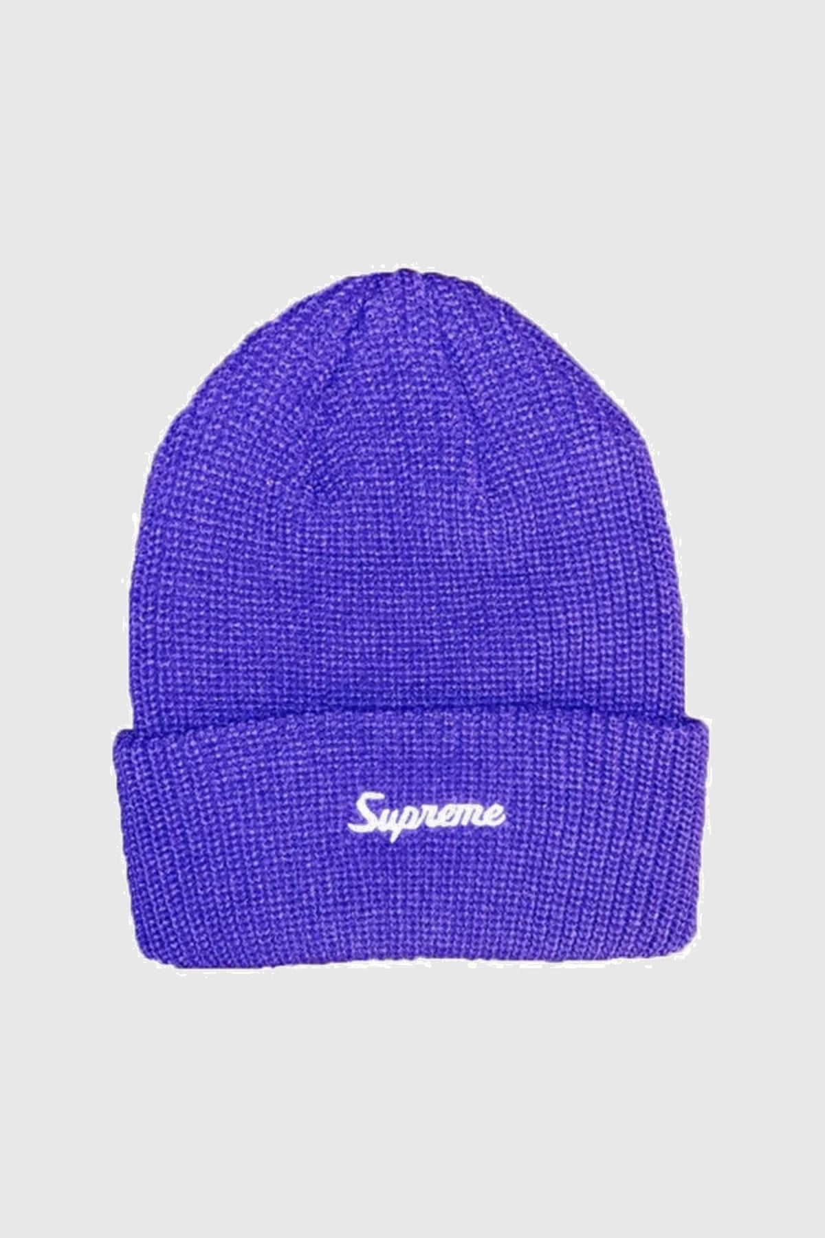 Supreme Loose Gauge Beanie (FW19) Purple