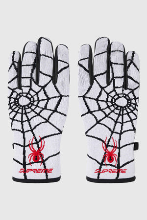Supreme Spyder Gloves White