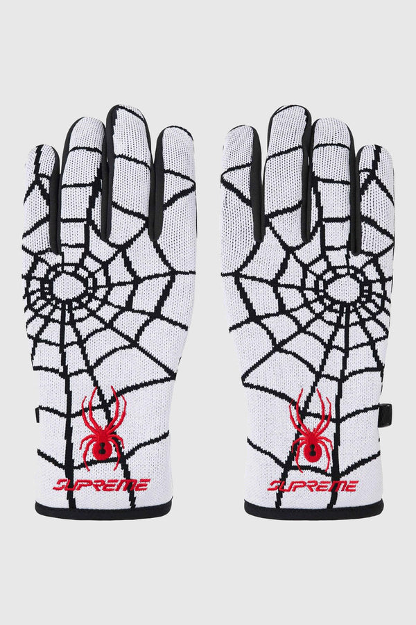 Supreme Spyder Gloves White