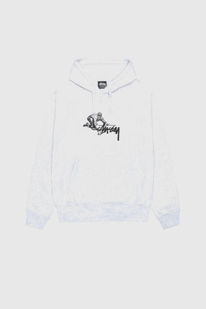 Stussy Worker Hoodie - Ash Heather