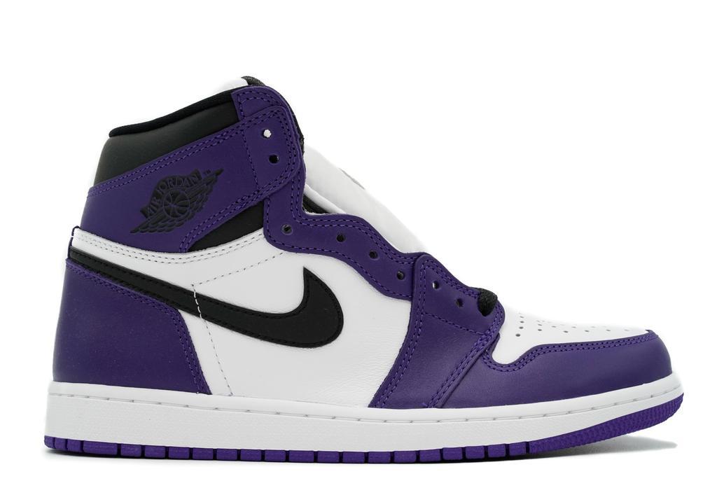 AIR JORDAN 1 HIGH OG 'COURT PURPLE' - 555088-500