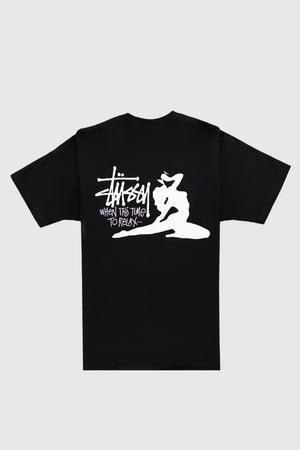 Stussy Relax Tee Sc - Black