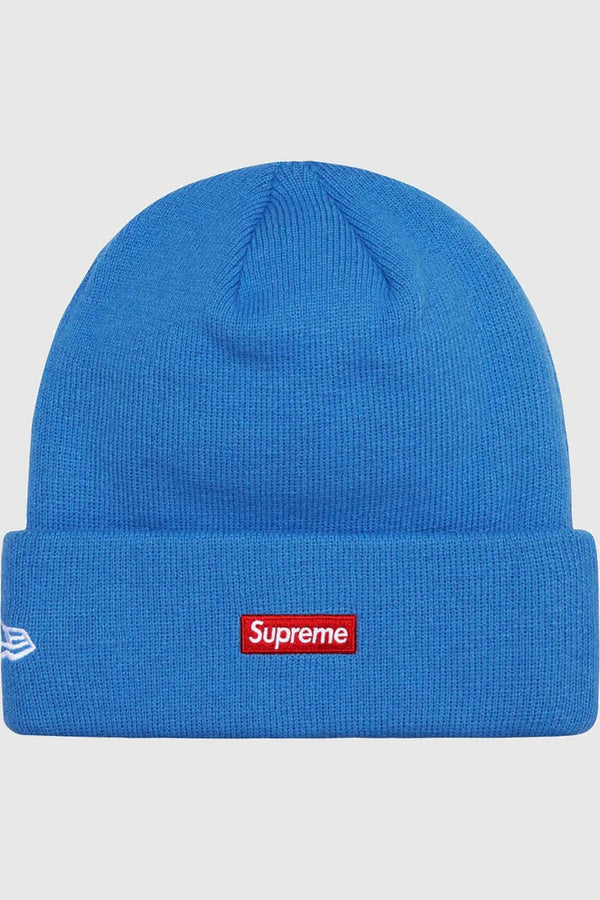 Supreme New Era S Logo Beanie Blue