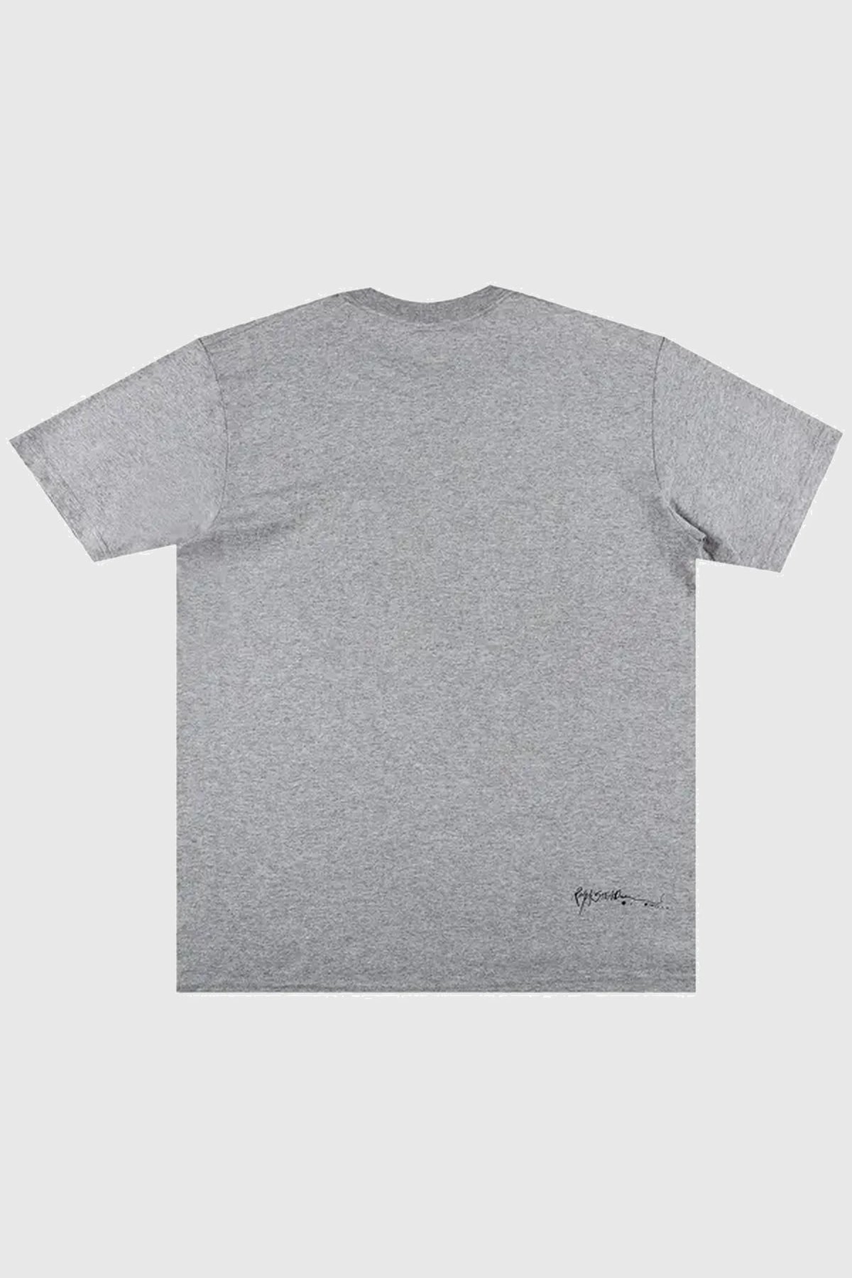 Supreme Ralph Steadman Box Logo Tee Heather Grey