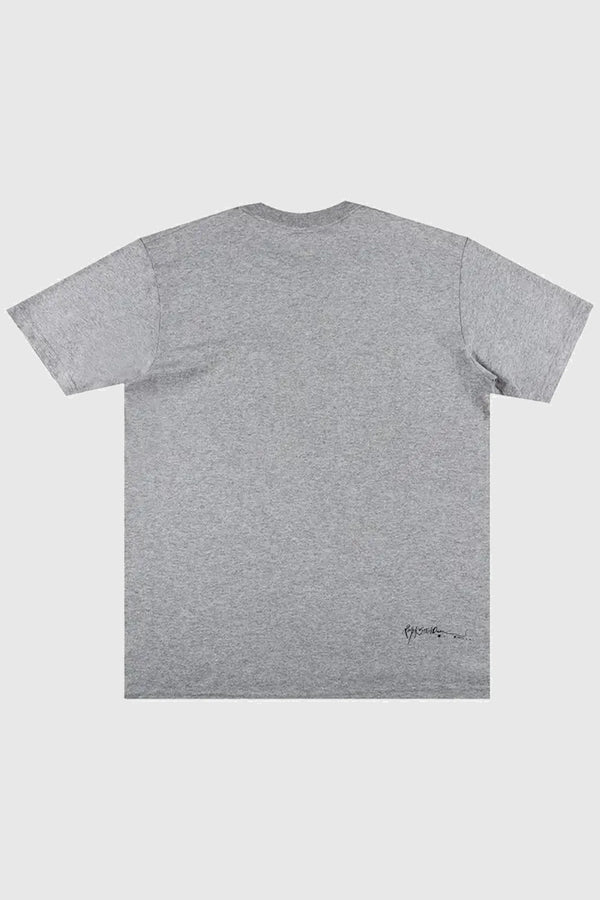 Supreme Ralph Steadman Box Logo Tee Heather Grey