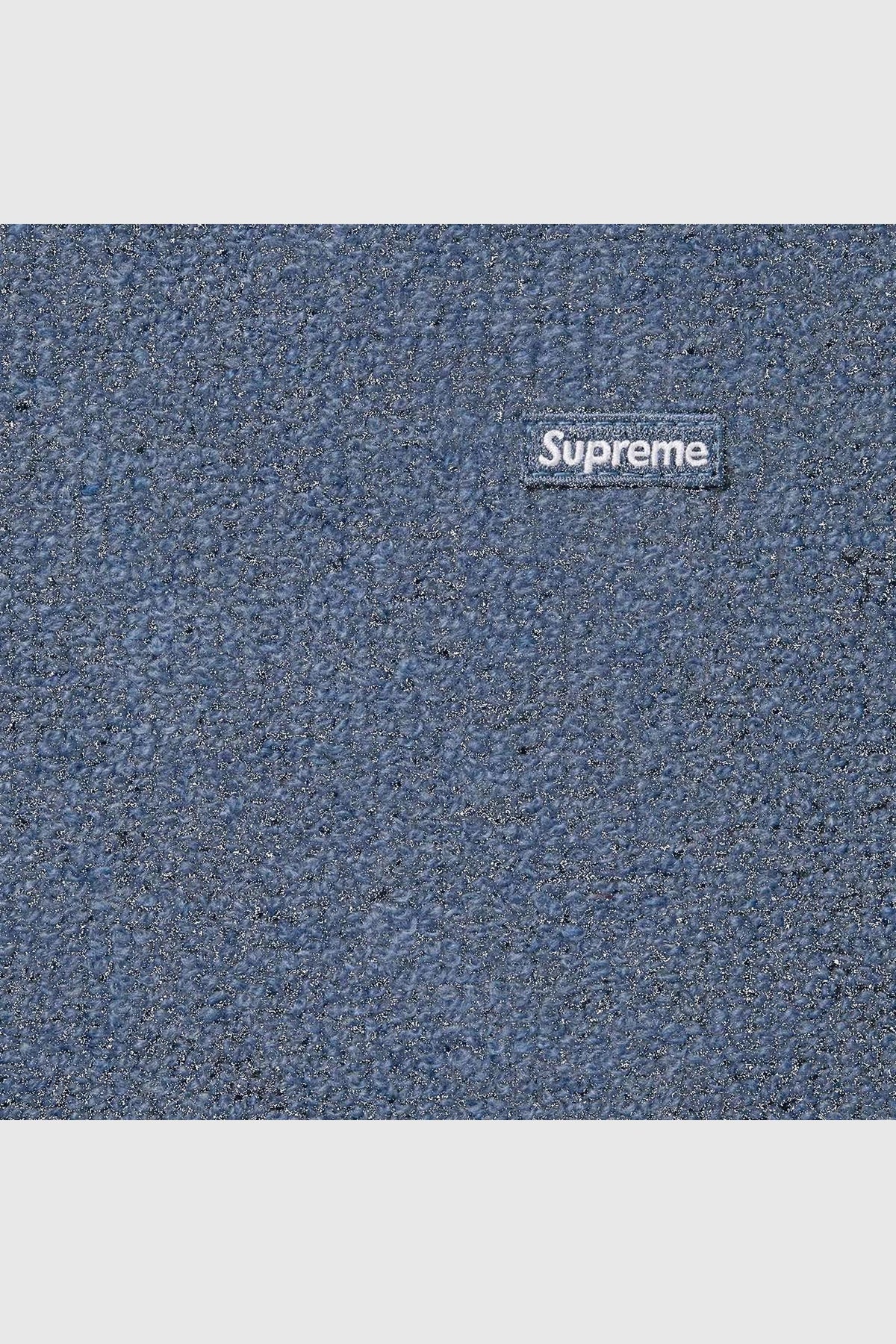 Supreme Terry Small Box Sweater Blue